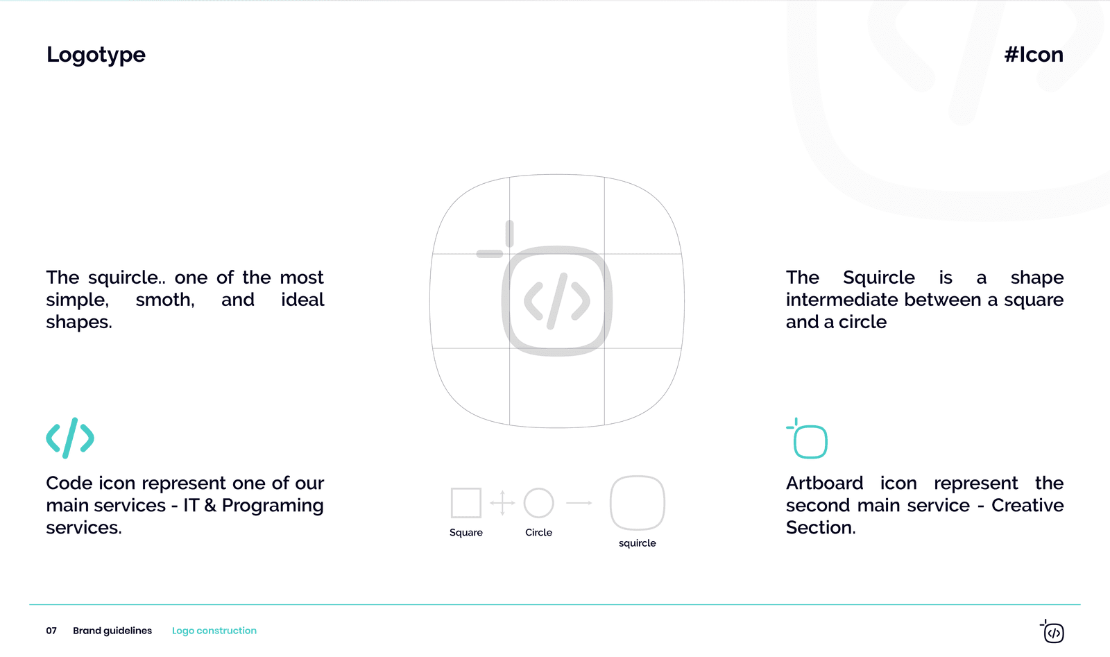 ICON CONSTRUCTION · SQUIRCLE GRID