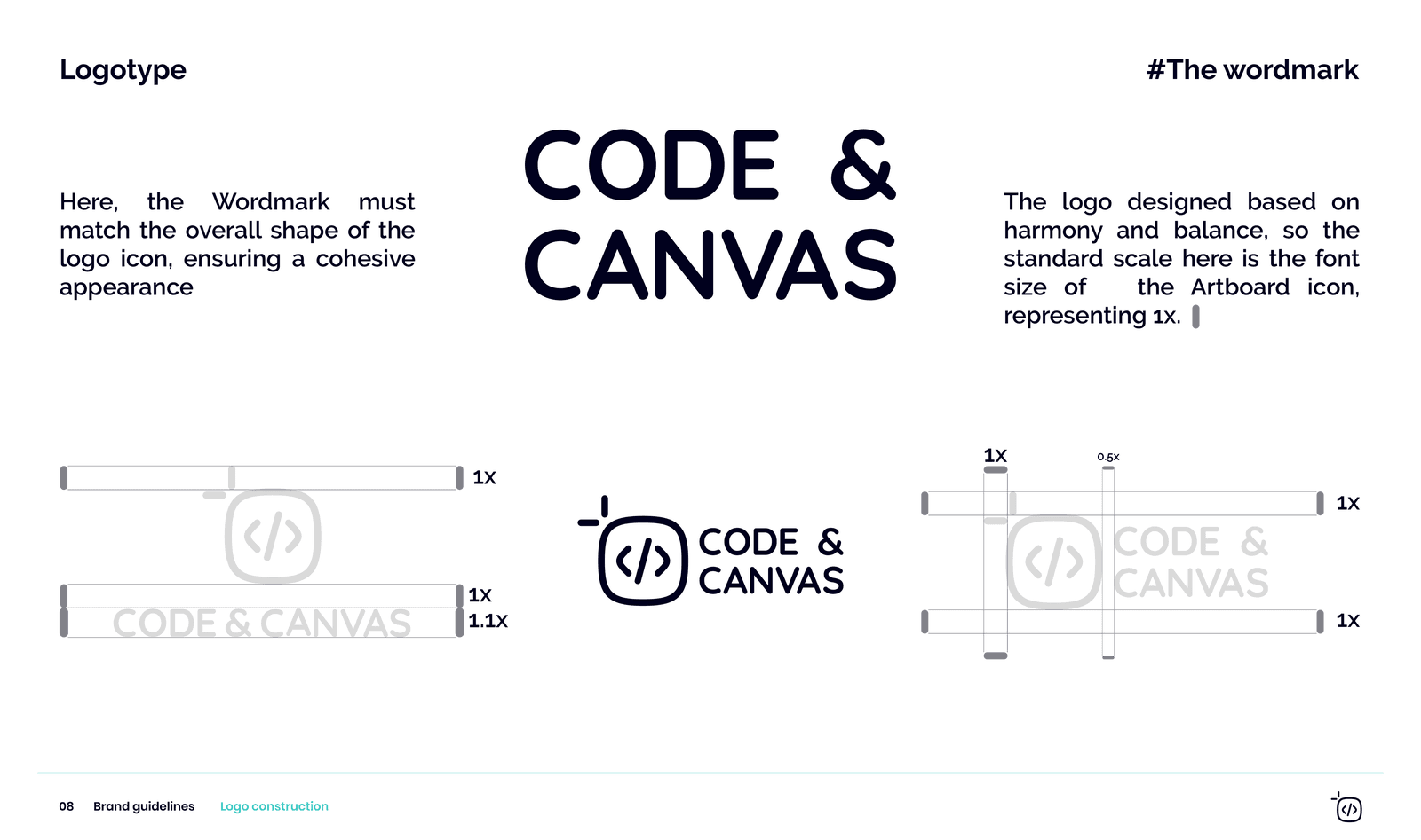 WORDMARK · CODE & CANVAS