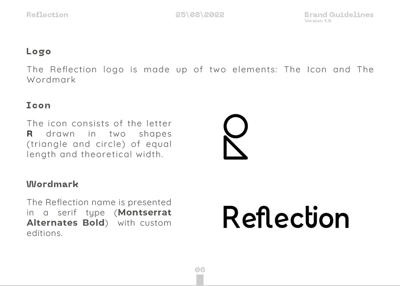 LOGO ANATOMY · ICON + WORDMARK